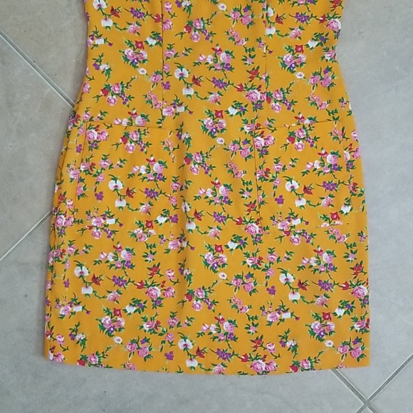 SOLD!!VTG Knapp Studio California Floral Dress - Picture 3 of 8